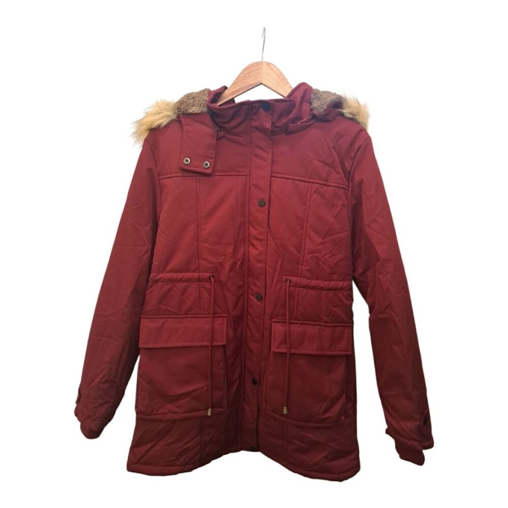 Beyove Women's Winter Coat w/Removable Hood